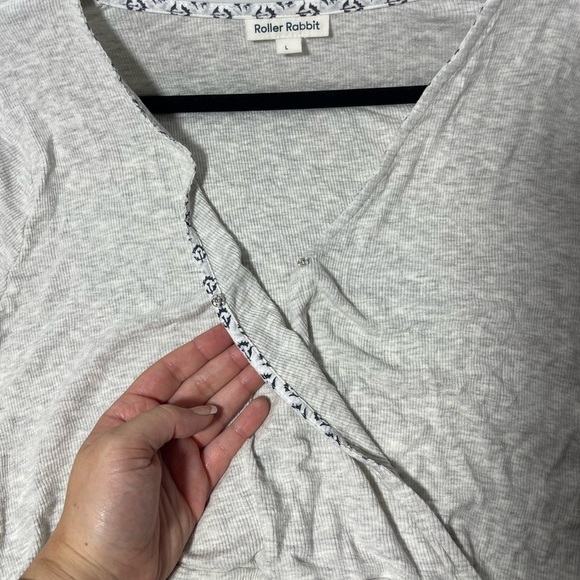 Roller Rabbit Light Gray Long Sleeve Dress - Picture 7 of 8